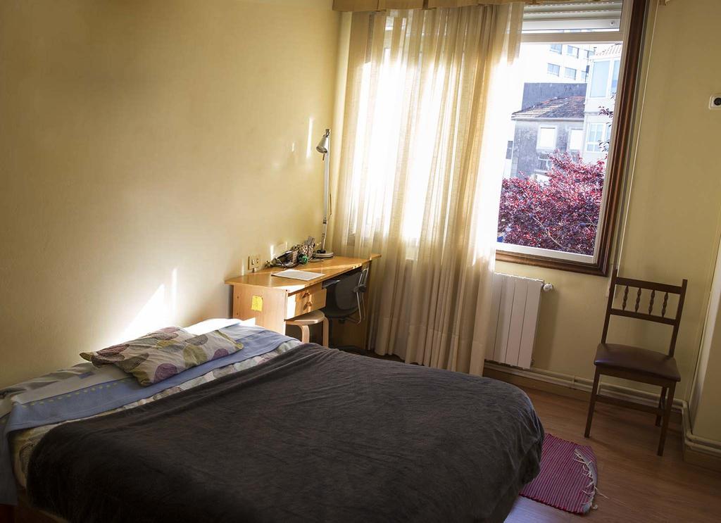 Hostal A Pedra Vigo Bagian luar foto